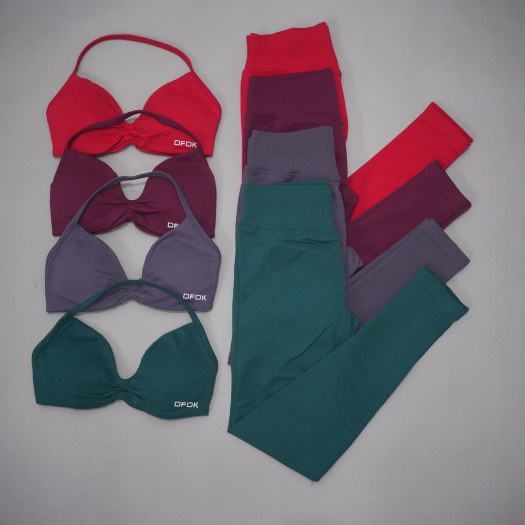Pilates Yoga Leggings - DFDK Completo Yoga da Donna in