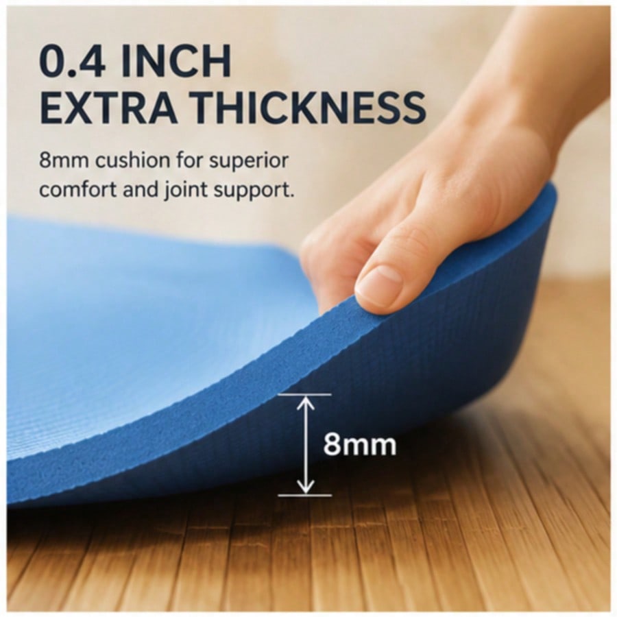 Tappetino Yoga Extra Largo 8mm - Pilates Yoga Hiit recensione e prezzo