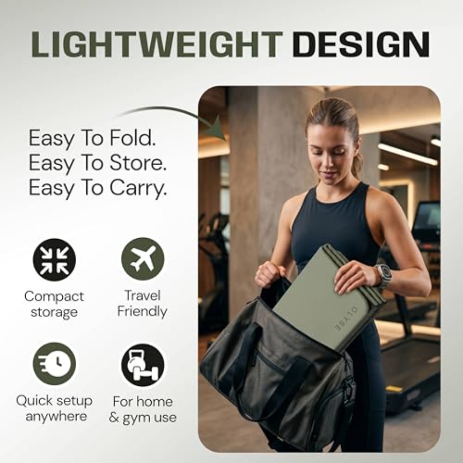 Tappetino Yoga Pieghevole per  - Pilates Yoga Hiit recensione e prezzo